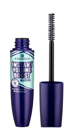essence instant volume boost mascara smudge-proof and waterproof